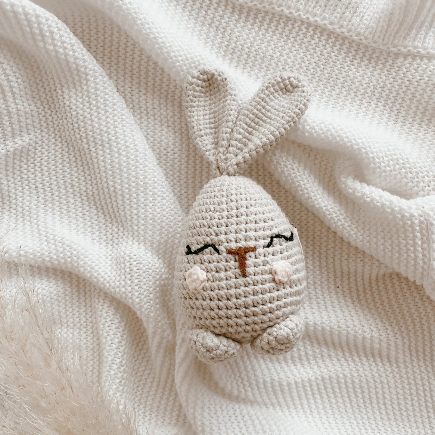 Crochet Bunny Rattle