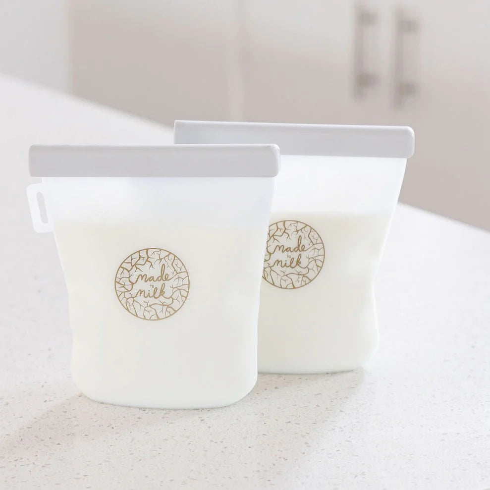Reusable Breast Milk Storage Bags - 2 Pack